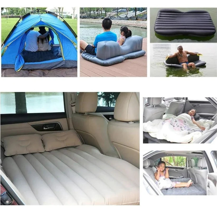 Car Air Mattress with Air Pump